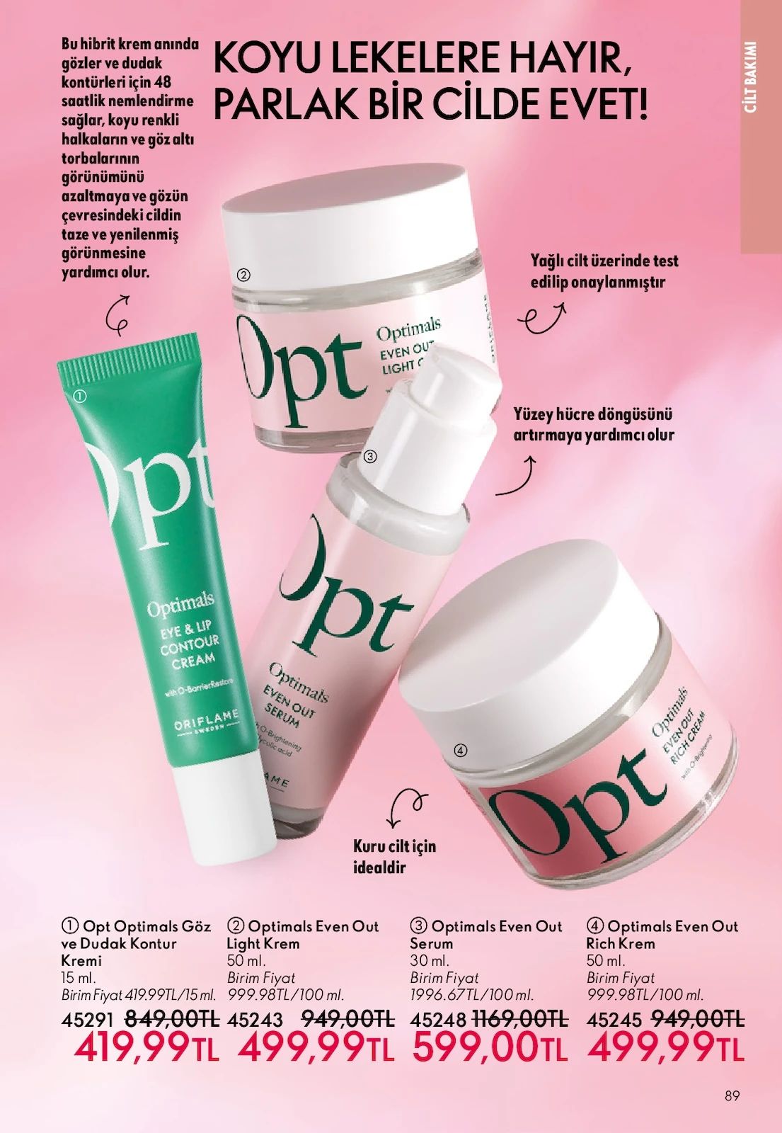 Oriflame 1 Temmuz 2026 Aktüel Kataloğu Sayfa 89