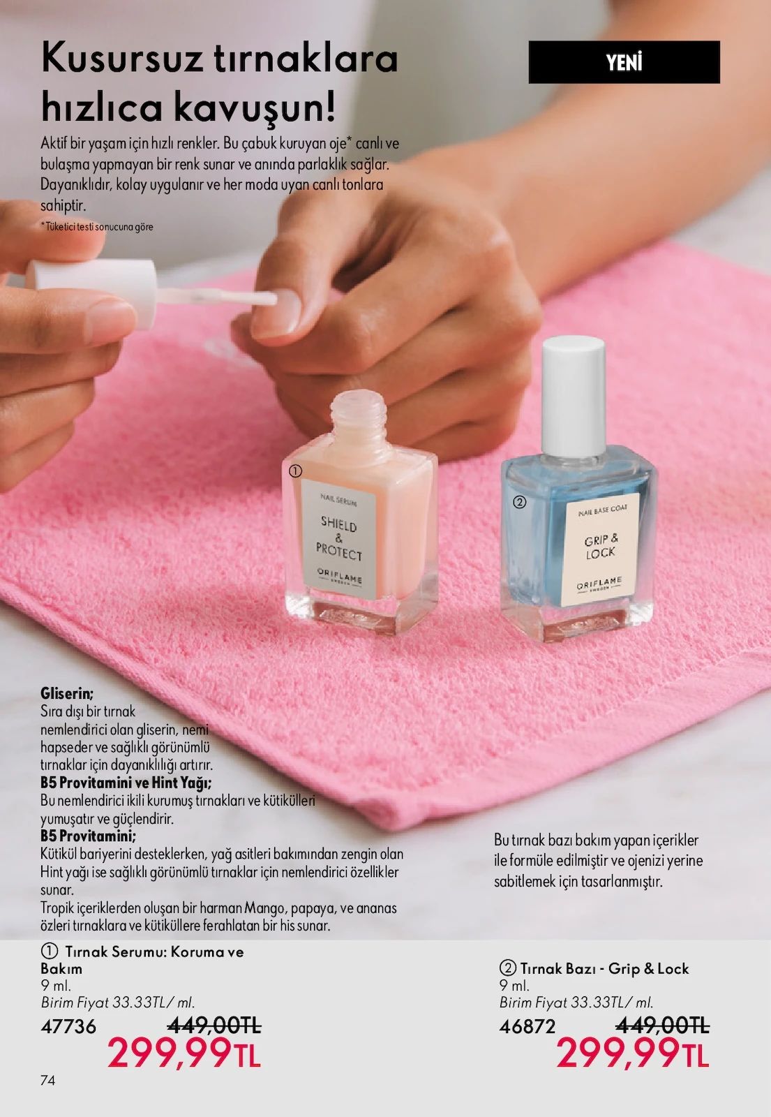 Oriflame 1 Temmuz 2026 Aktüel Kataloğu Sayfa 74