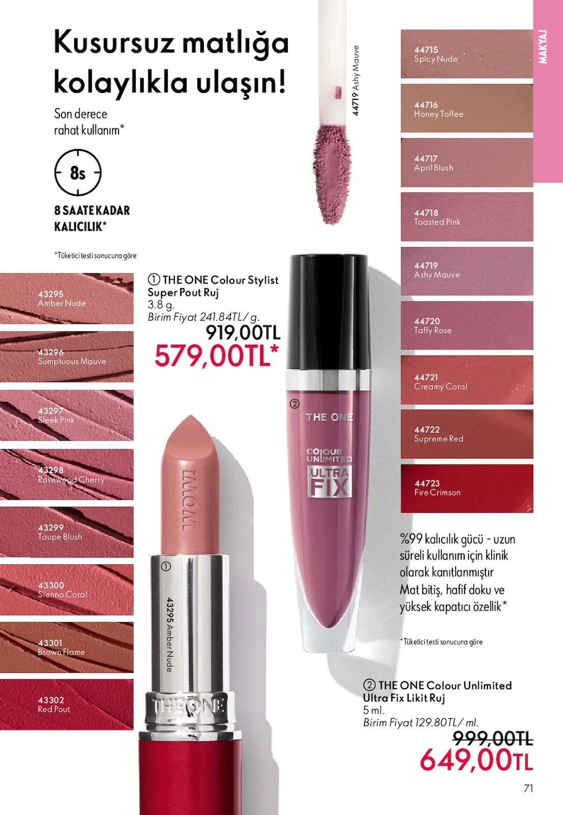 Oriflame 1 Temmuz 2026 Aktüel Kataloğu Sayfa 71