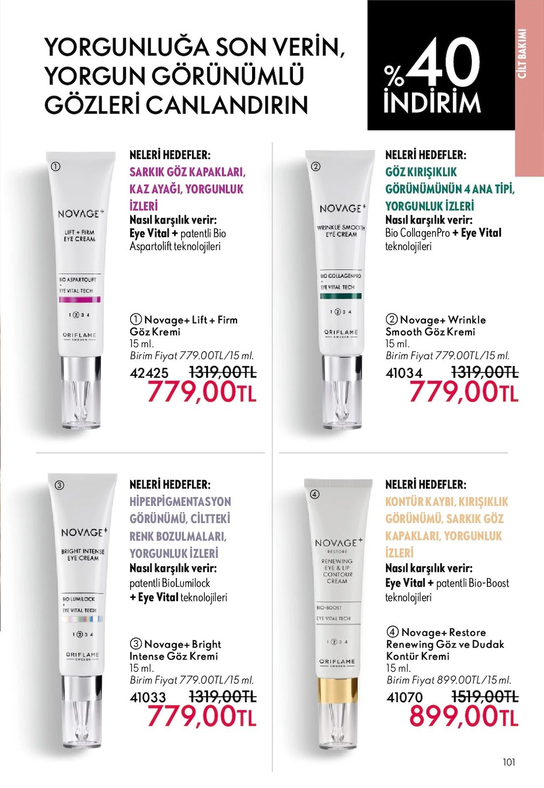 Oriflame 1 Temmuz 2026 Aktüel Kataloğu Sayfa 101