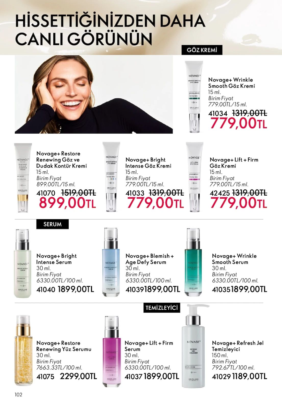 Oriflame 1 Temmuz 2026 Aktüel Kataloğu Sayfa 102
