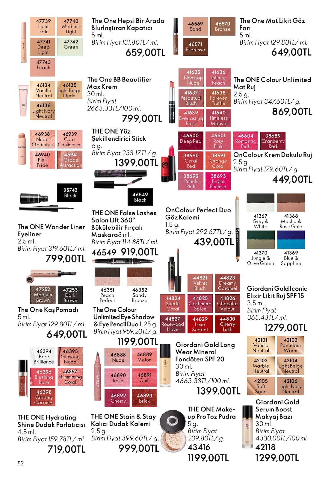 Oriflame 1 Temmuz 2026 Aktüel Kataloğu Sayfa 82