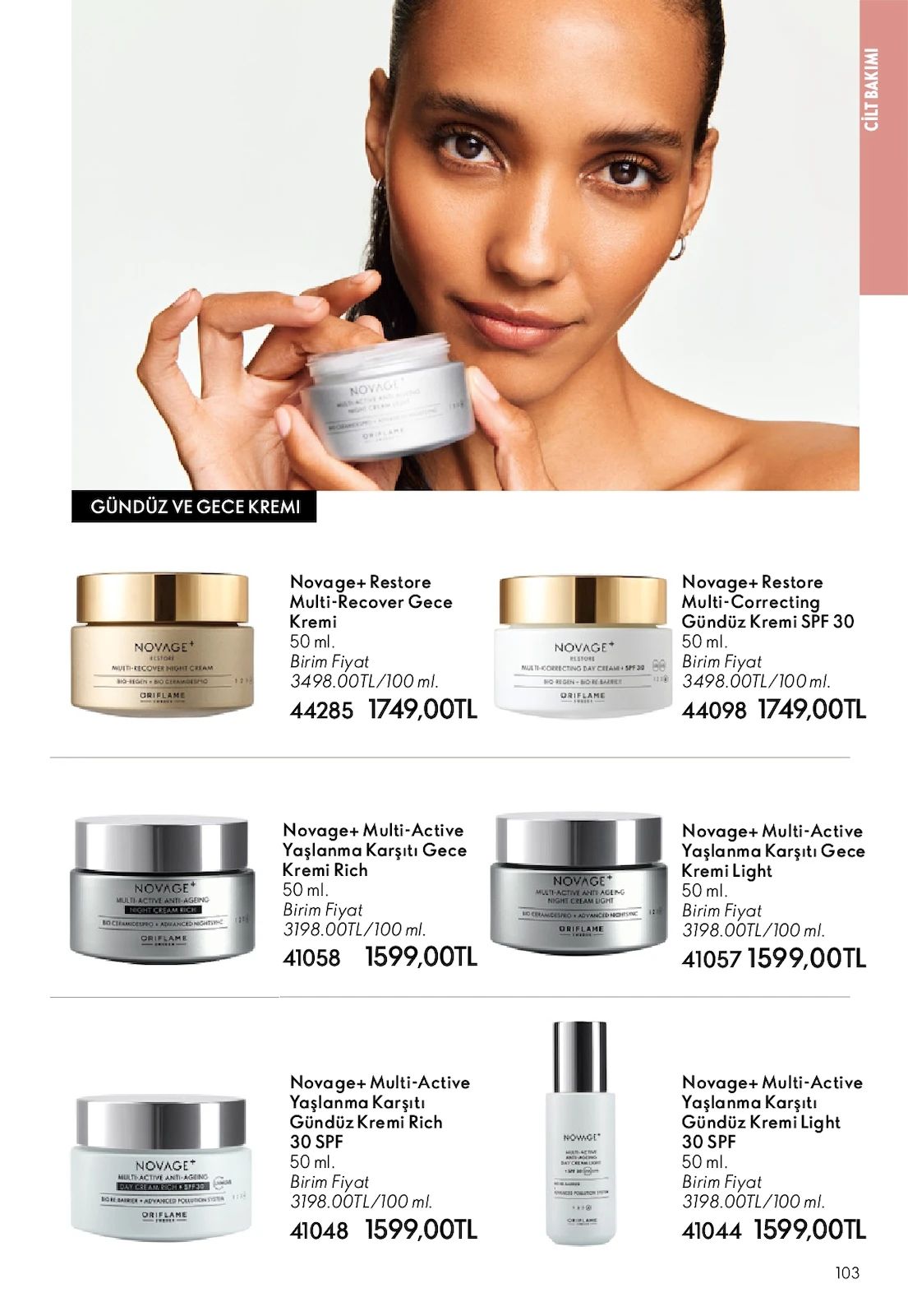 Oriflame 1 Temmuz 2026 Aktüel Kataloğu Sayfa 103
