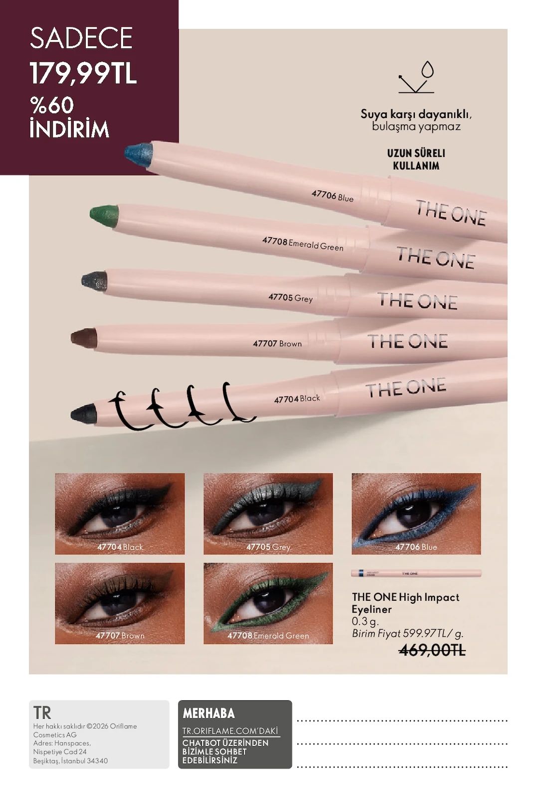 Oriflame 1 Temmuz 2026 Aktüel Kataloğu Sayfa 148