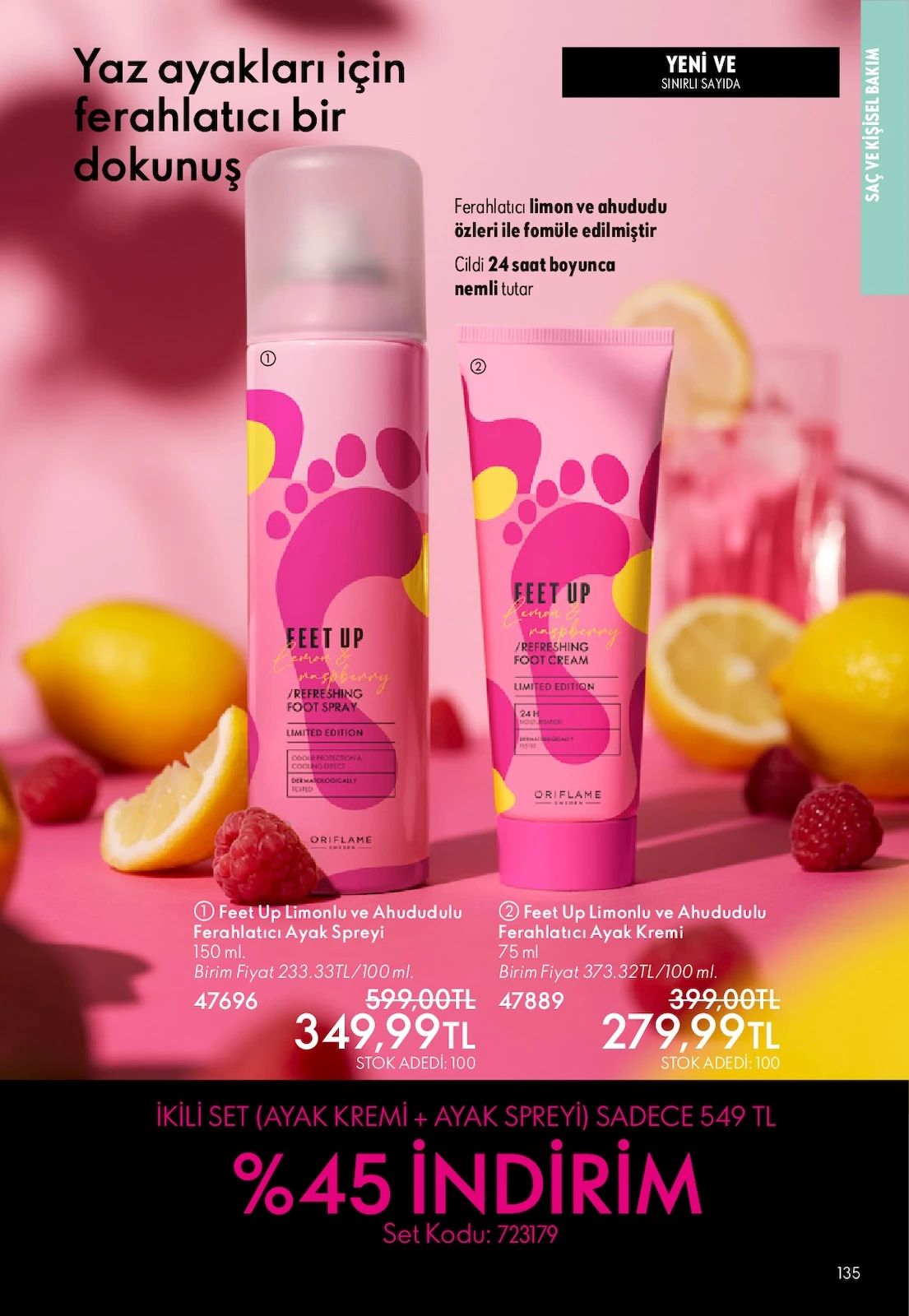 Oriflame 1 Temmuz 2026 Aktüel Kataloğu Sayfa 135