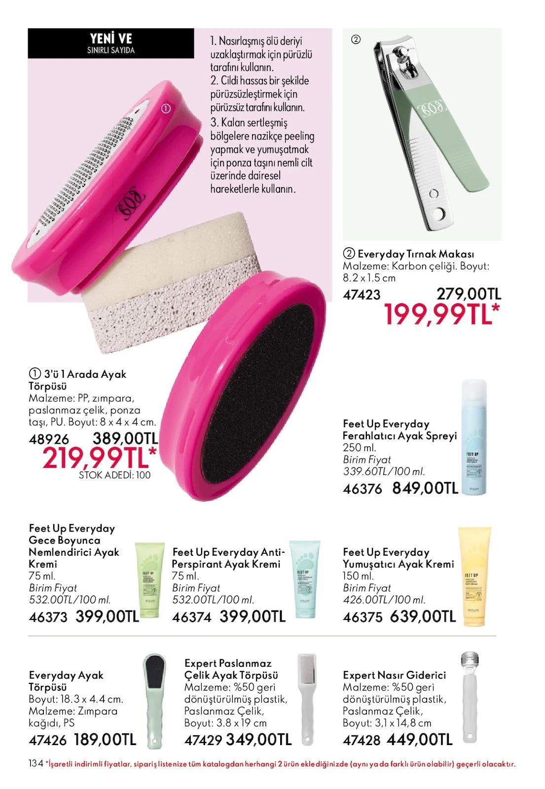 Oriflame 1 Temmuz 2026 Aktüel Kataloğu Sayfa 134