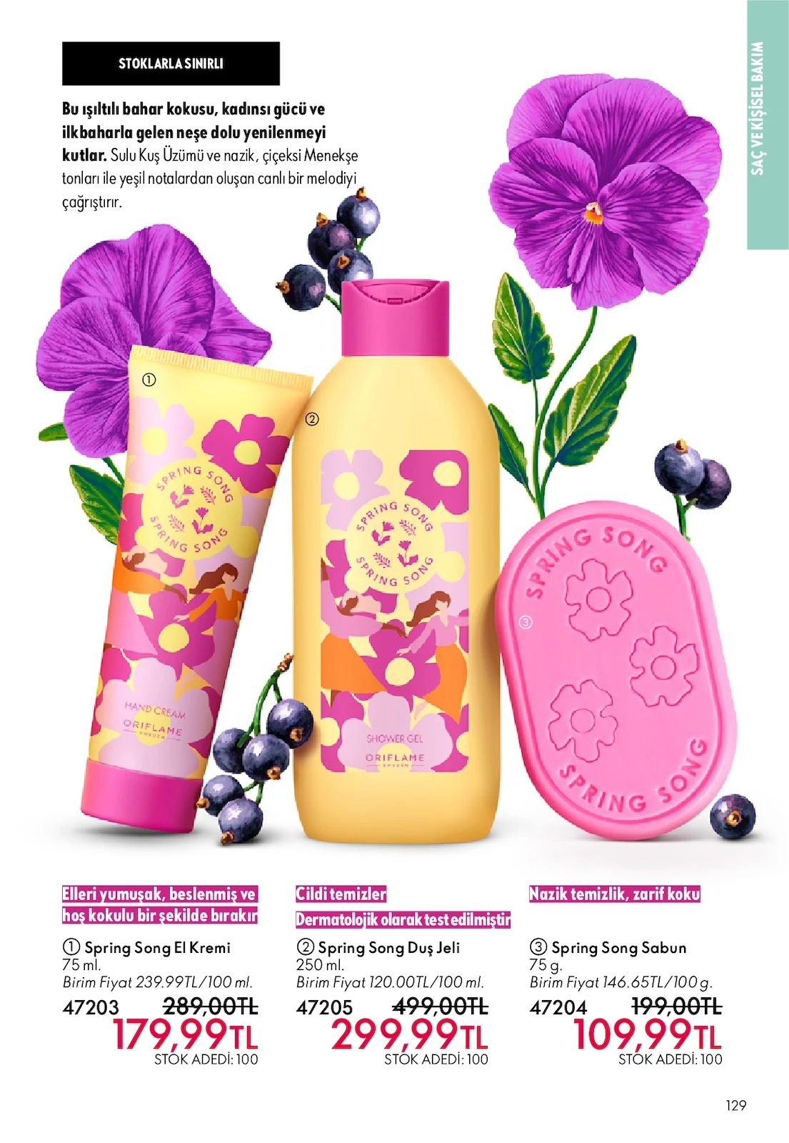 Oriflame 1 Temmuz 2026 Aktüel Kataloğu Sayfa 129