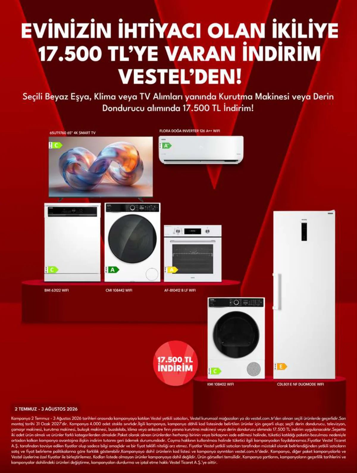 Vestel 2 Temmuz 2026 Aktüel Kataloğu Sayfa 14
