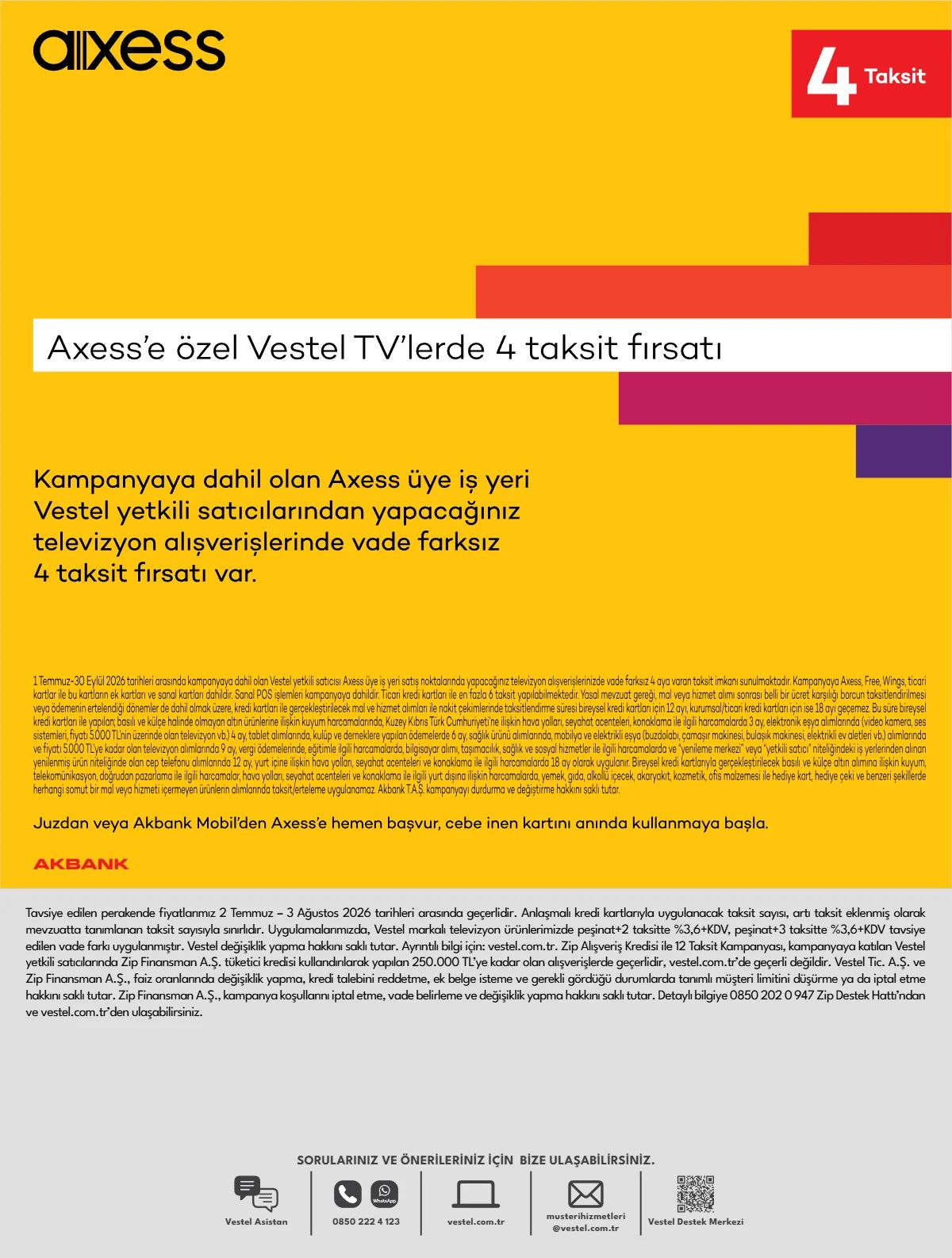 Vestel 2 Temmuz 2026 Aktüel Kataloğu Sayfa 22