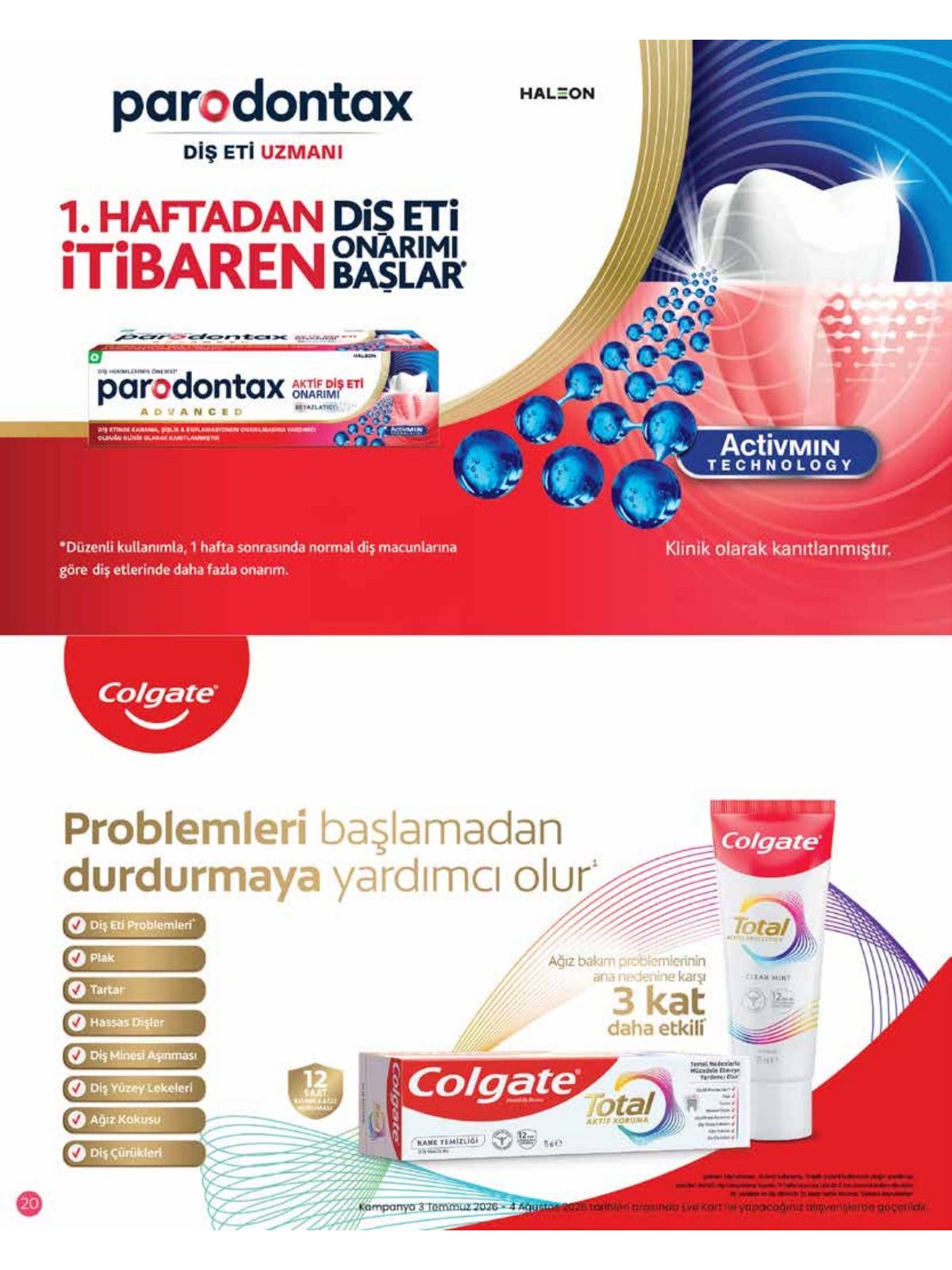 3 Temmuz Eveshop Kataloğu 2026 Sayfa 20