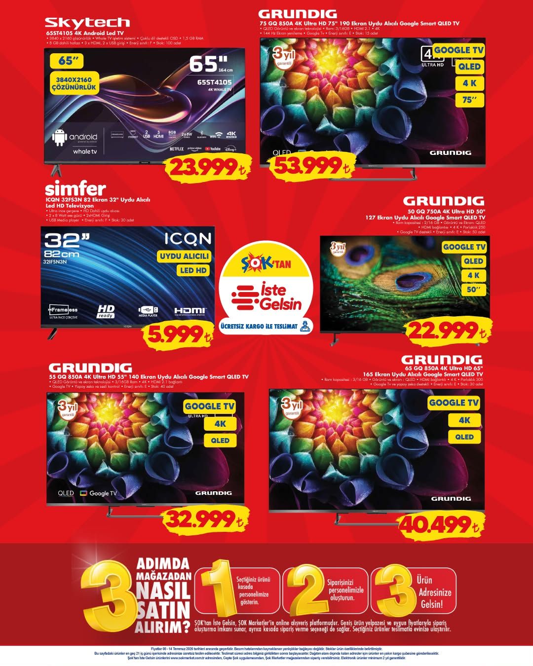 Şok Market Online 8 Temmuz 2026 Aktüel Kataloğu Sayfa 8