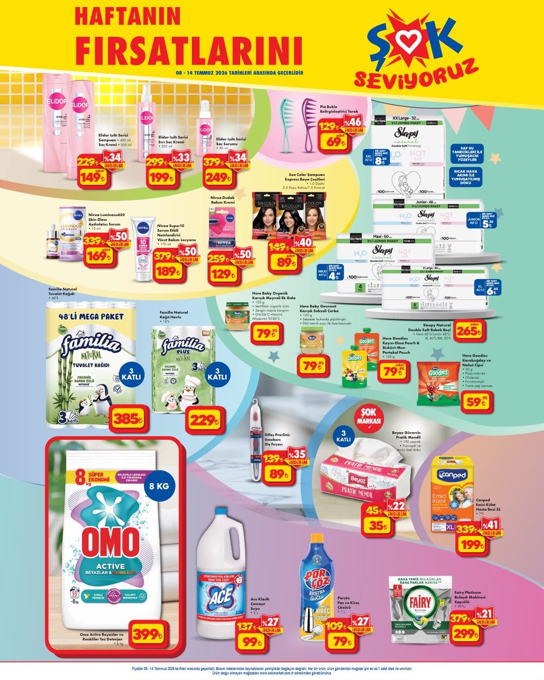 Şok Market Online 8 Temmuz 2026 Aktüel Kataloğu Sayfa 2