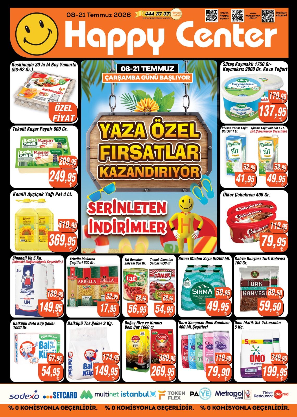 Happy 8 Temmuz 2026 Aktüel Kataloğu Sayfa 1