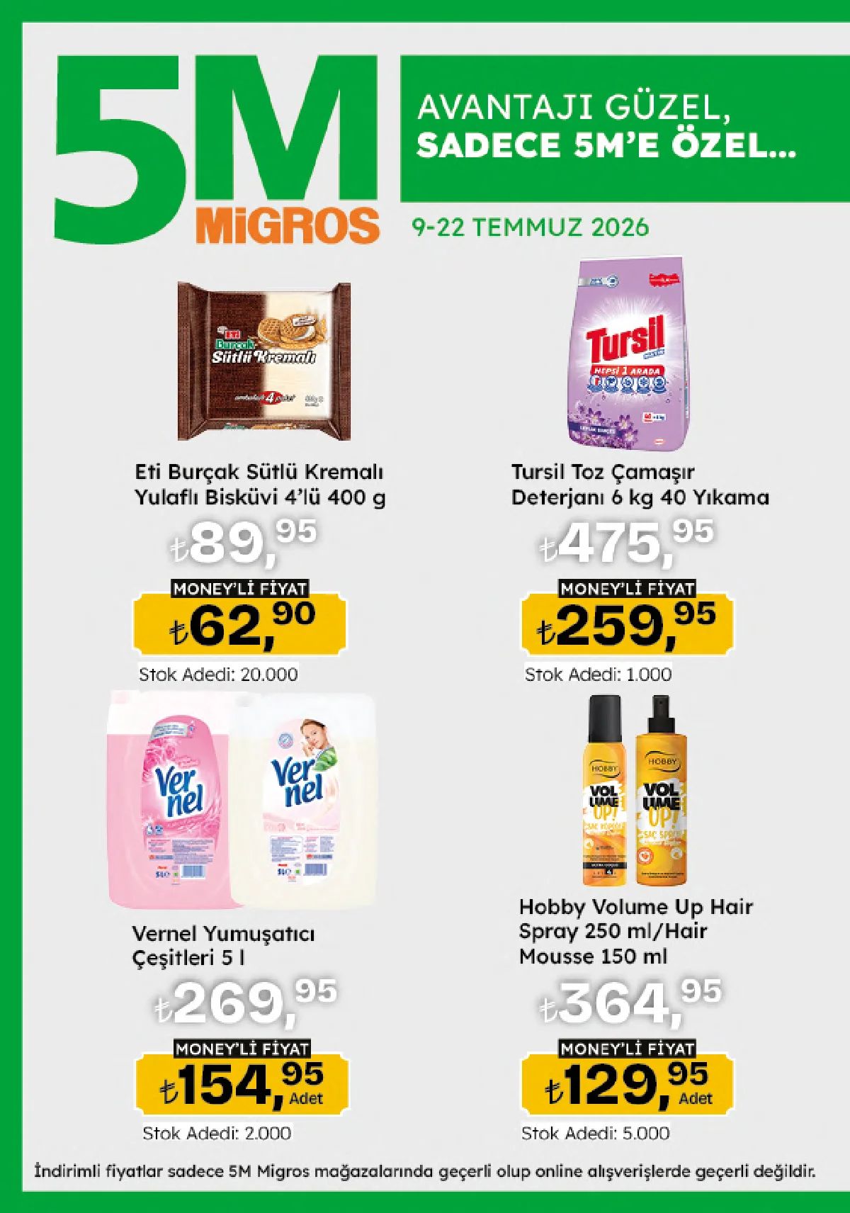 Migros 9 Temmuz 2026 Aktüel Kataloğu Sayfa 14