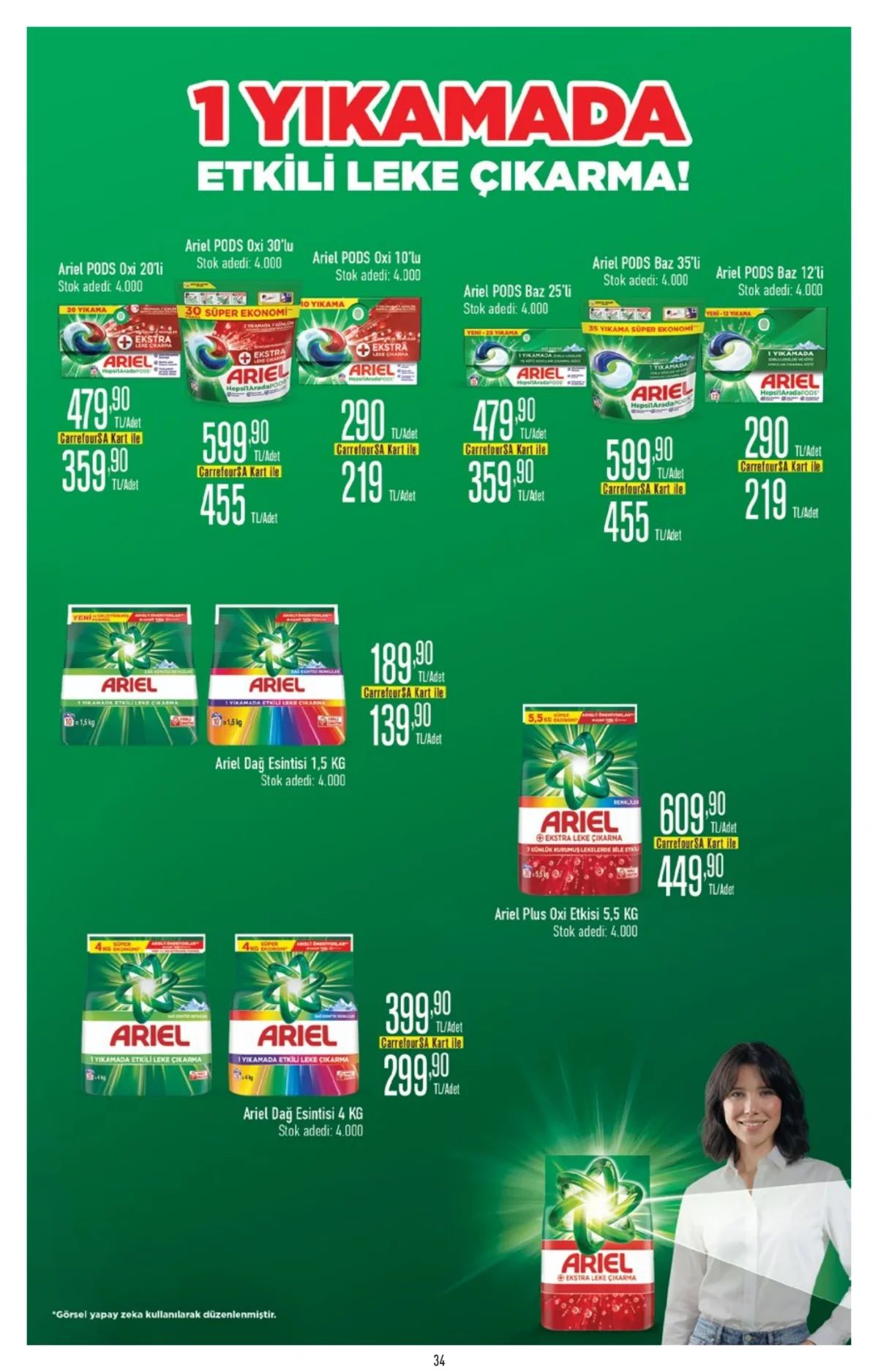 Carrefoursa 9 Temmuz 2026 Aktüel Kataloğu Sayfa 34