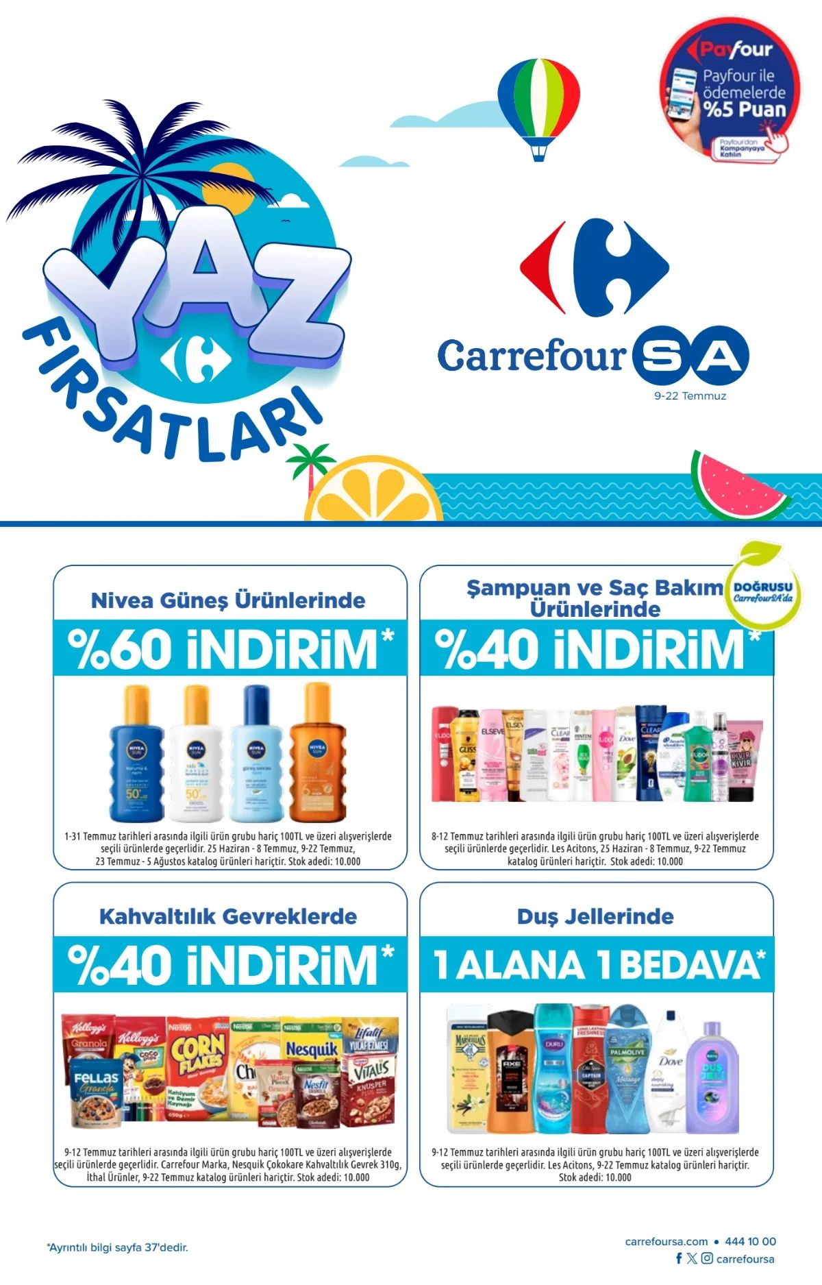 Carrefoursa 9 Temmuz 2026 Aktüel Kataloğu Sayfa 1