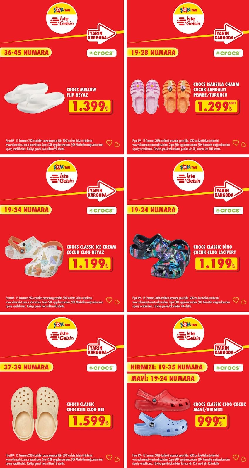 Şok Market Online 9 Temmuz 2026 Aktüel Kataloğu Sayfa 1