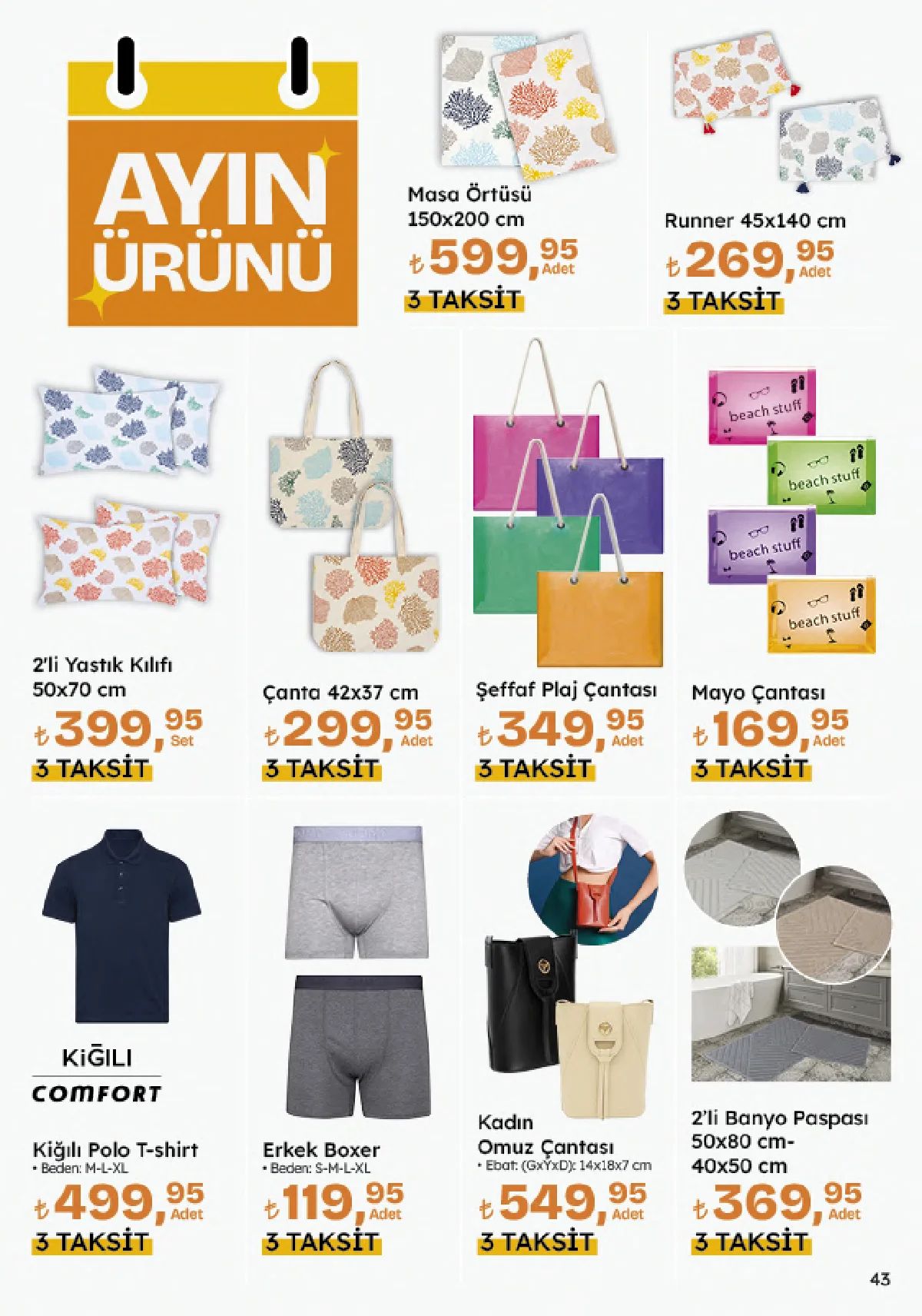 Migros 9 Temmuz 2026 Aktüel Kataloğu Sayfa 43