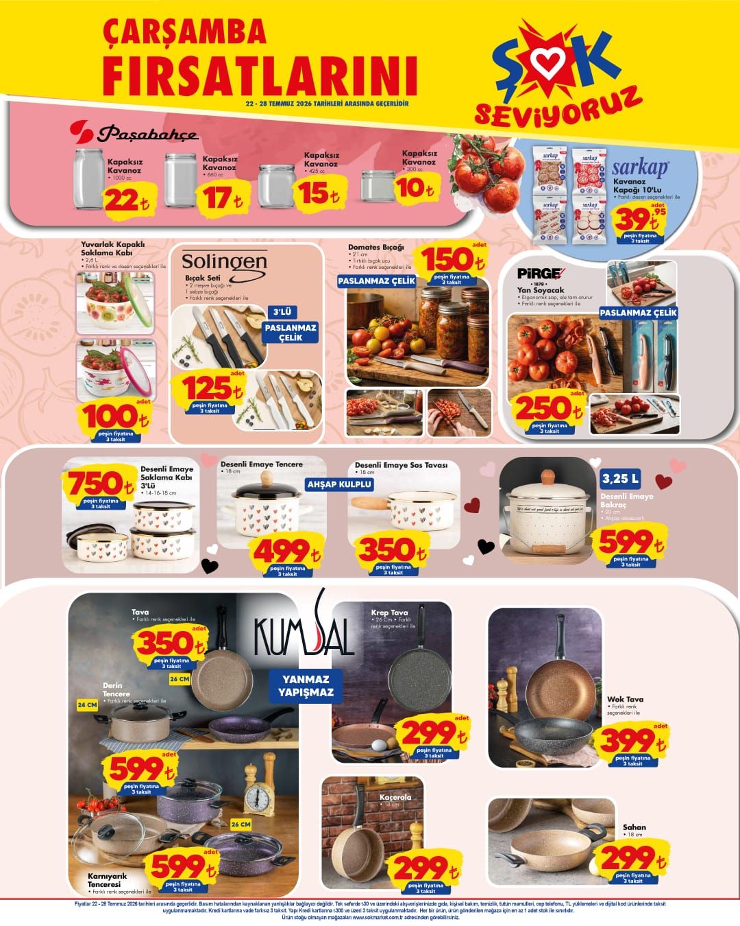 22 Temmuz Şok Market Online Kataloğu 2026 Sayfa 4