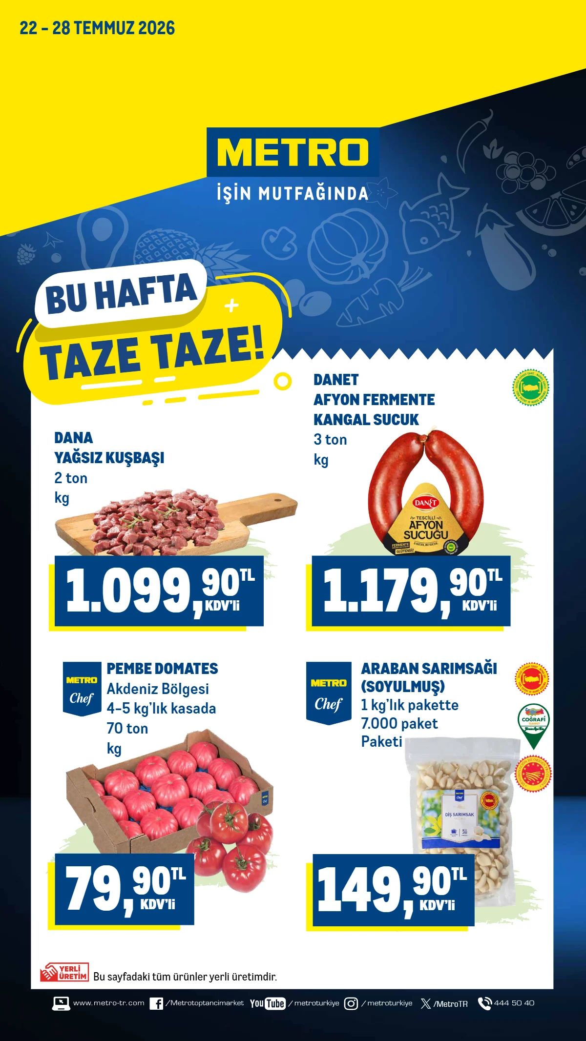 22 Temmuz Metro-tr Kataloğu 2026 Sayfa 1