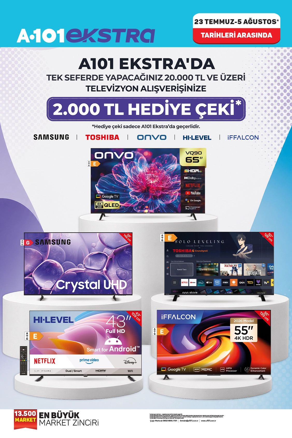 23 Temmuz A101 Kataloğu 2026 Sayfa 1