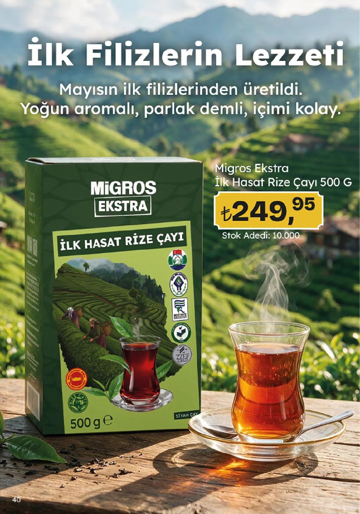 23 Temmuz Migros Kataloğu 2026 Sayfa 40