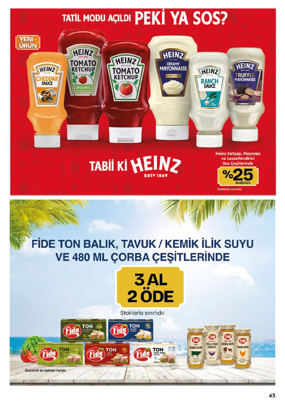 23 Temmuz Migros Kataloğu 2026 Sayfa 43