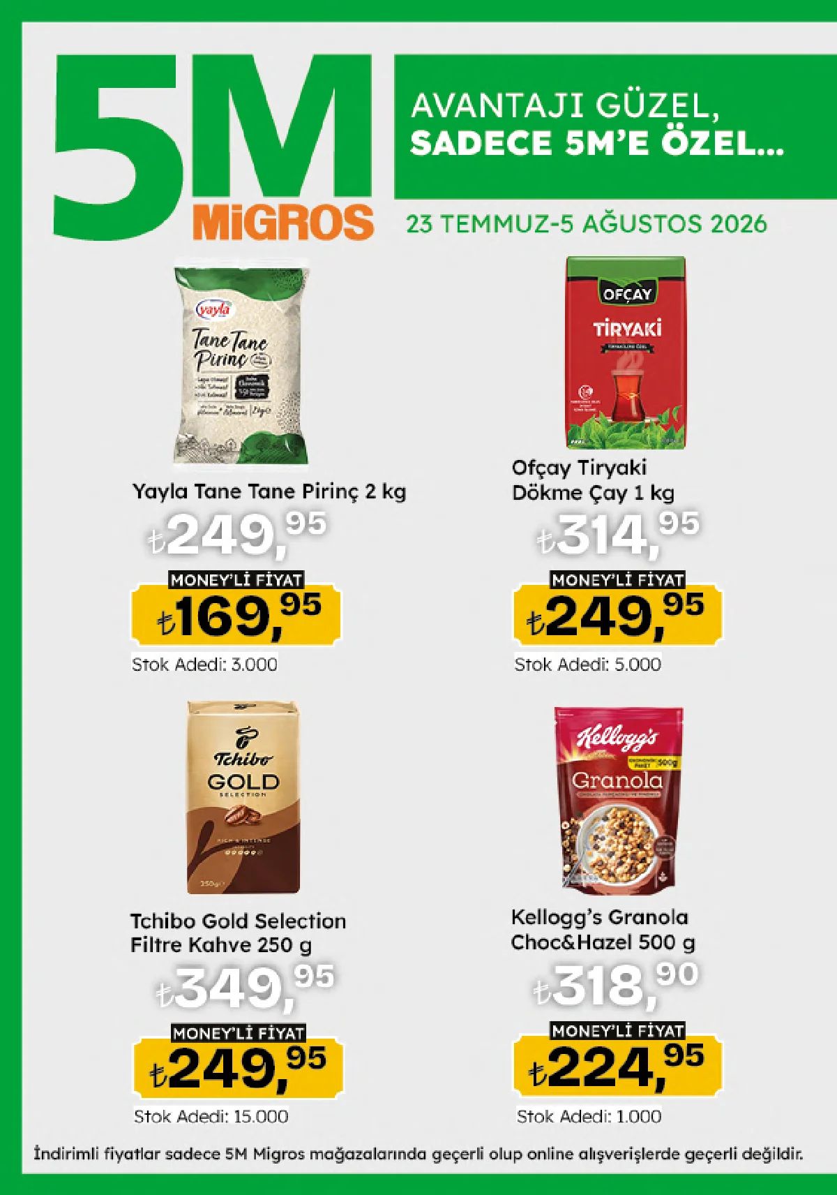 23 Temmuz Migros Kataloğu 2026 Sayfa 10