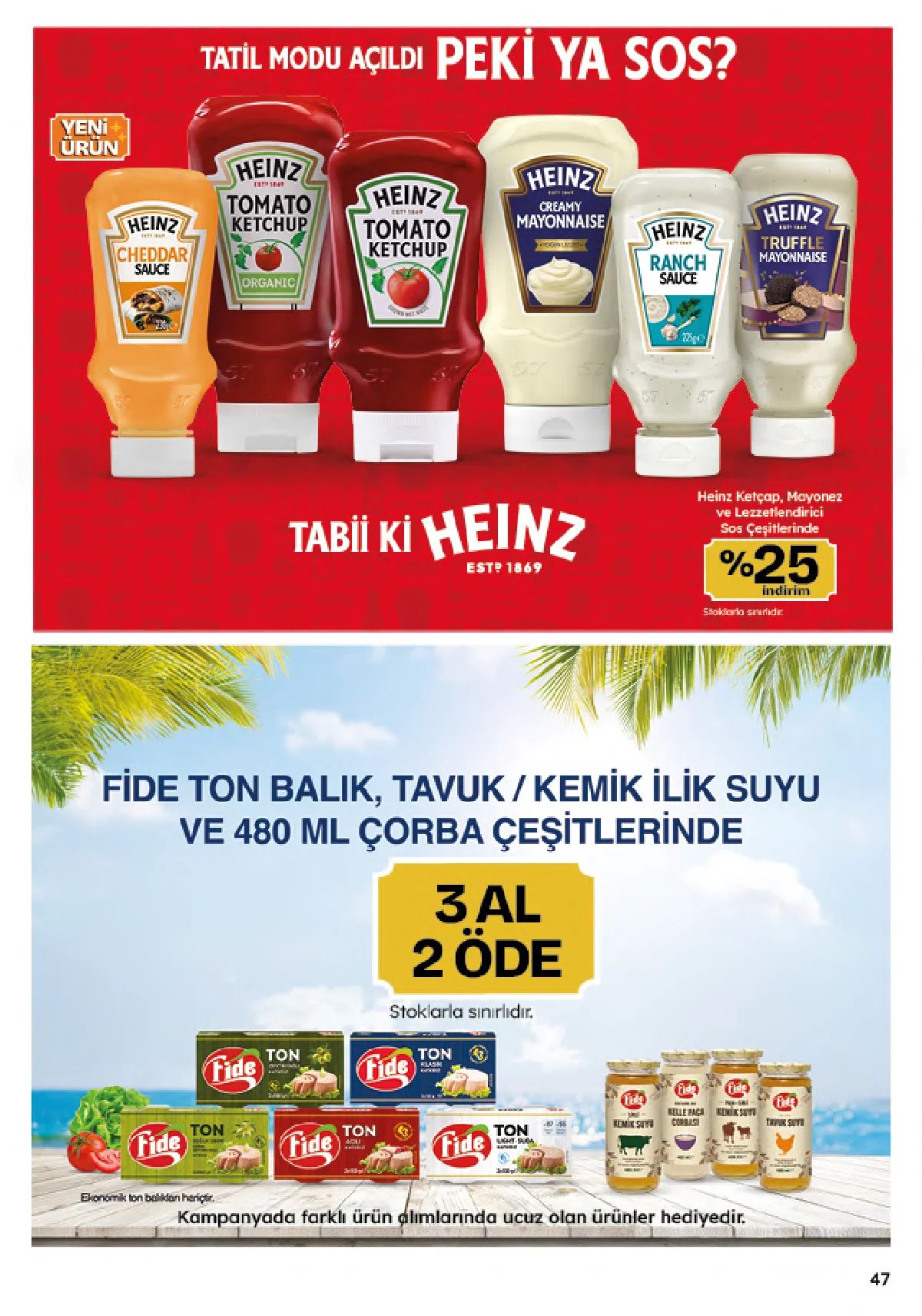 23 Temmuz Migros Kataloğu 2026 Sayfa 47