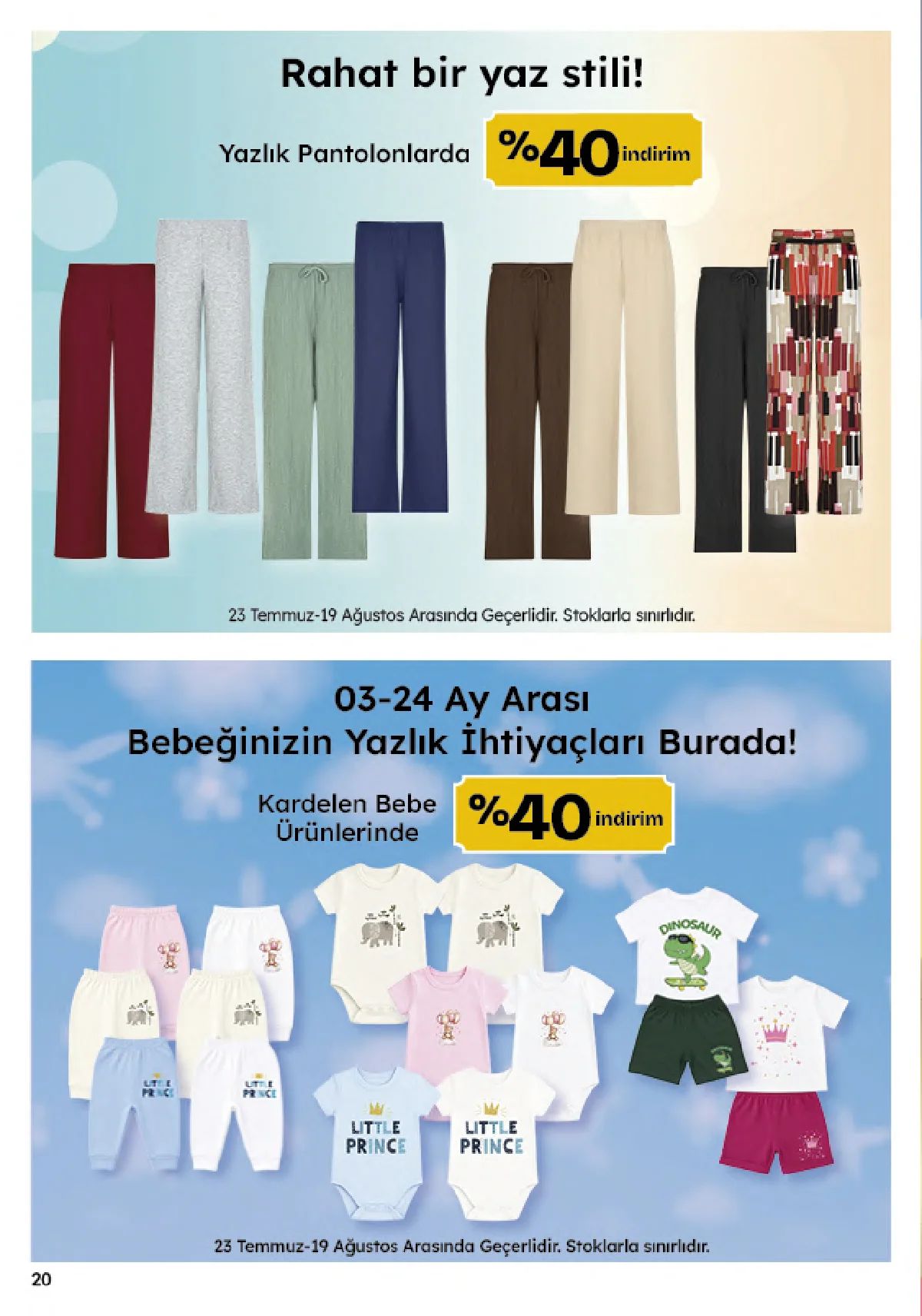 23 Temmuz Migros Kataloğu 2026 Sayfa 20