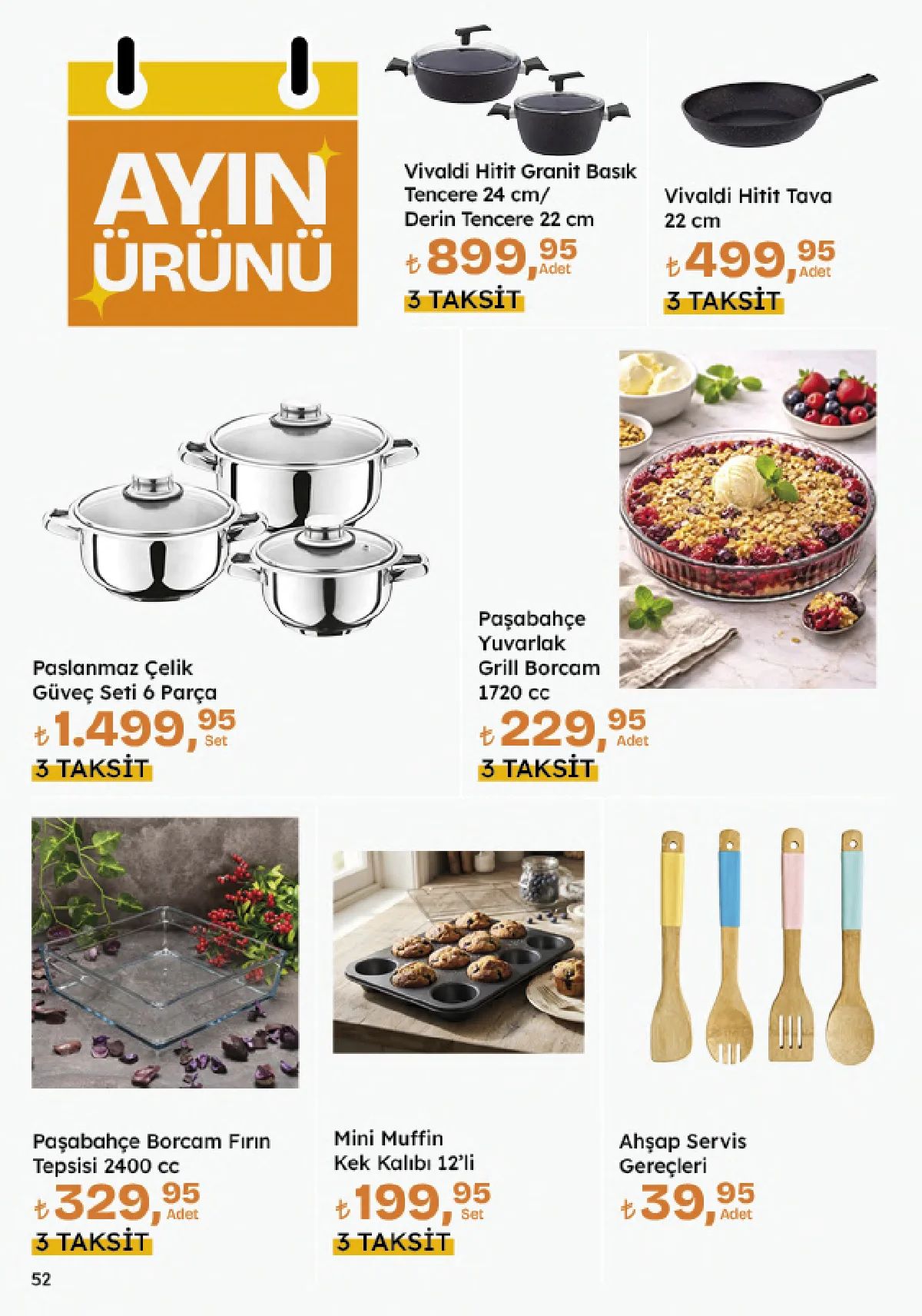 23 Temmuz Migros Kataloğu 2026 Sayfa 52