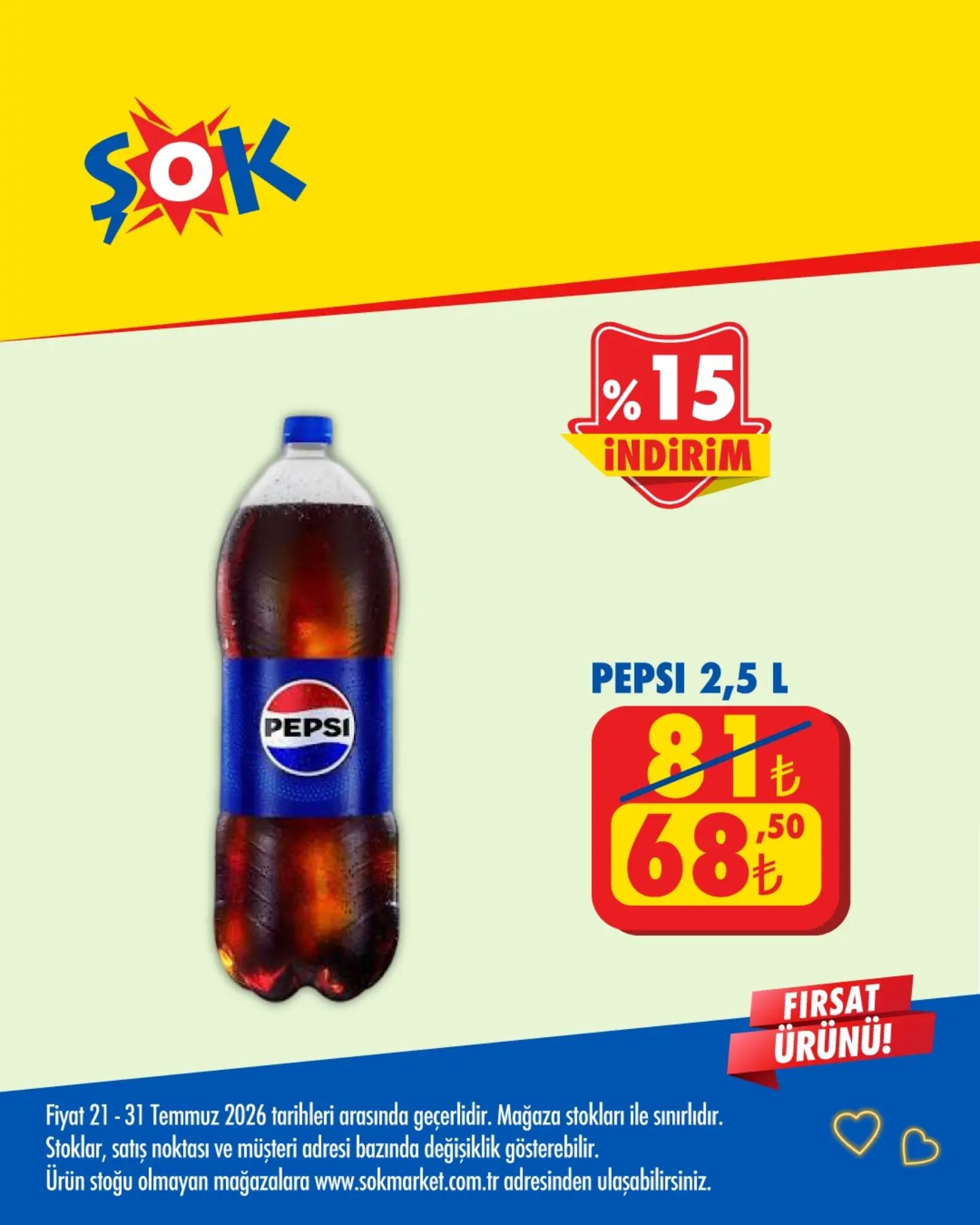 21 Temmuz Şok Market Online Kataloğu 2026 Sayfa 3