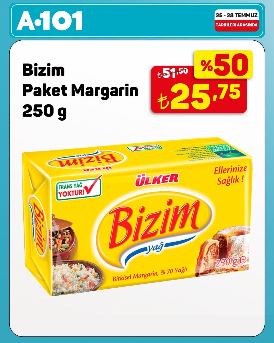 25 Temmuz A101 Kataloğu 2026 Sayfa 1