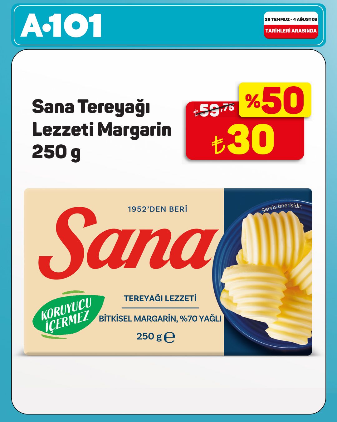29 Temmuz A101 Kataloğu 2026 Sayfa 1