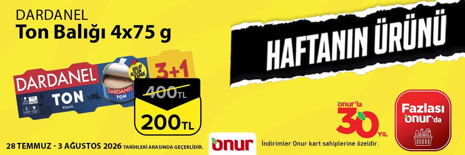 28 Temmuz Onurmarket Kataloğu 2026 Sayfa 1