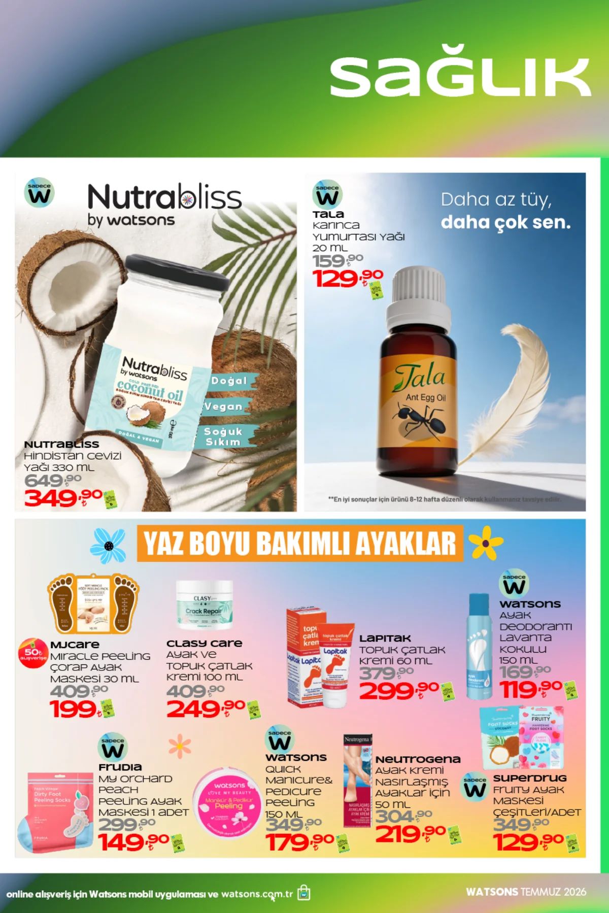 1 Temmuz Watsons Kataloğu 2026 Sayfa 46