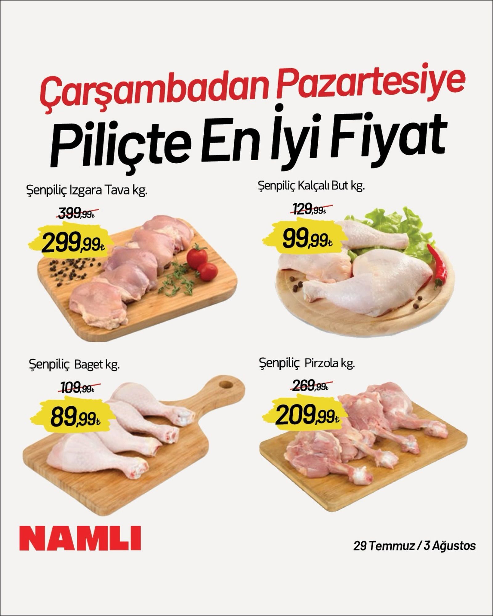 29 Temmuz Namlihipermarketleri Kataloğu 2026 Sayfa 1