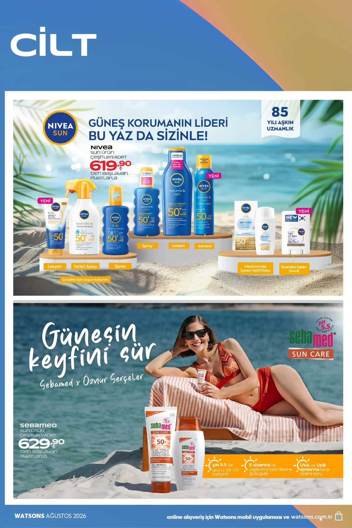 31 Temmuz Watsons Kataloğu 2026 Sayfa 32