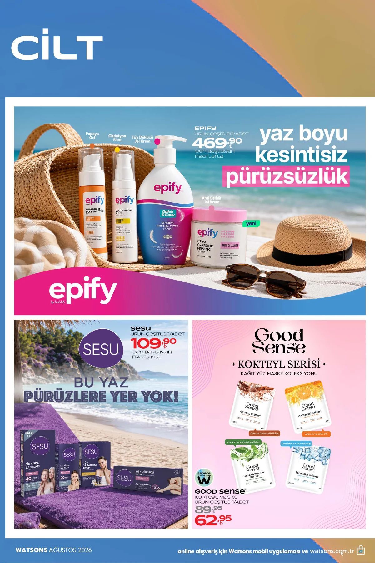 31 Temmuz Watsons Kataloğu 2026 Sayfa 26