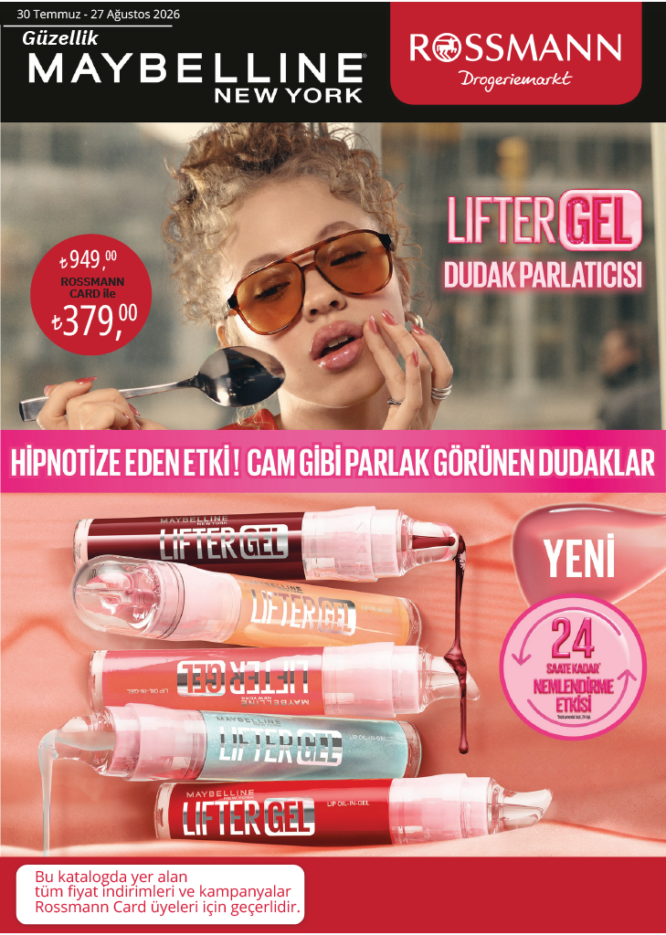30 Temmuz Rossmann Kataloğu 2026 Sayfa 1