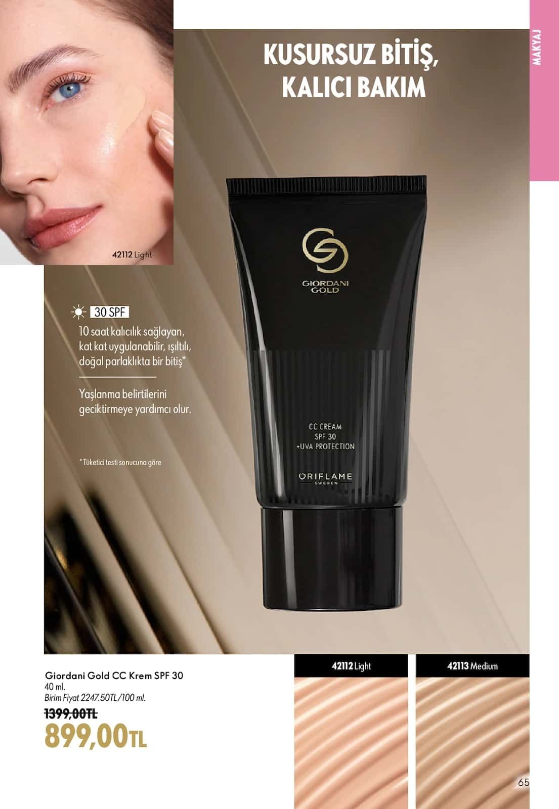 1 Ağustos Oriflame Kataloğu 2026 Sayfa 65
