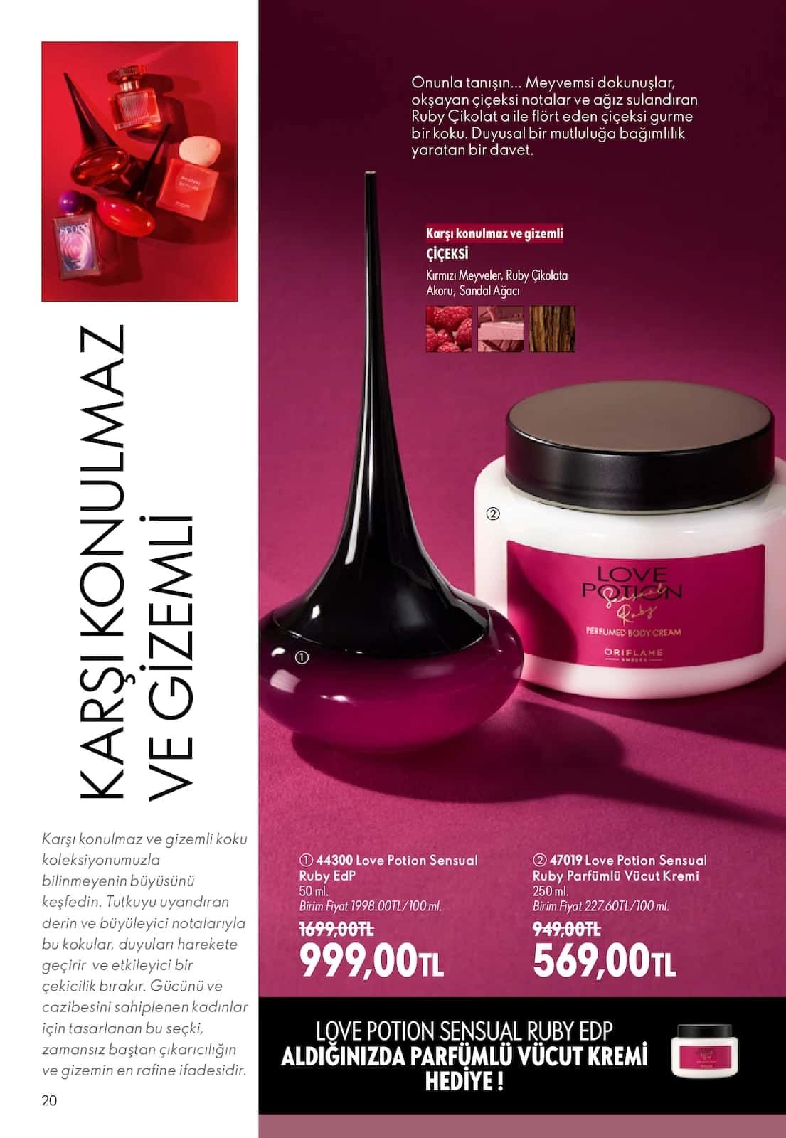 1 Ağustos Oriflame Kataloğu 2026 Sayfa 20