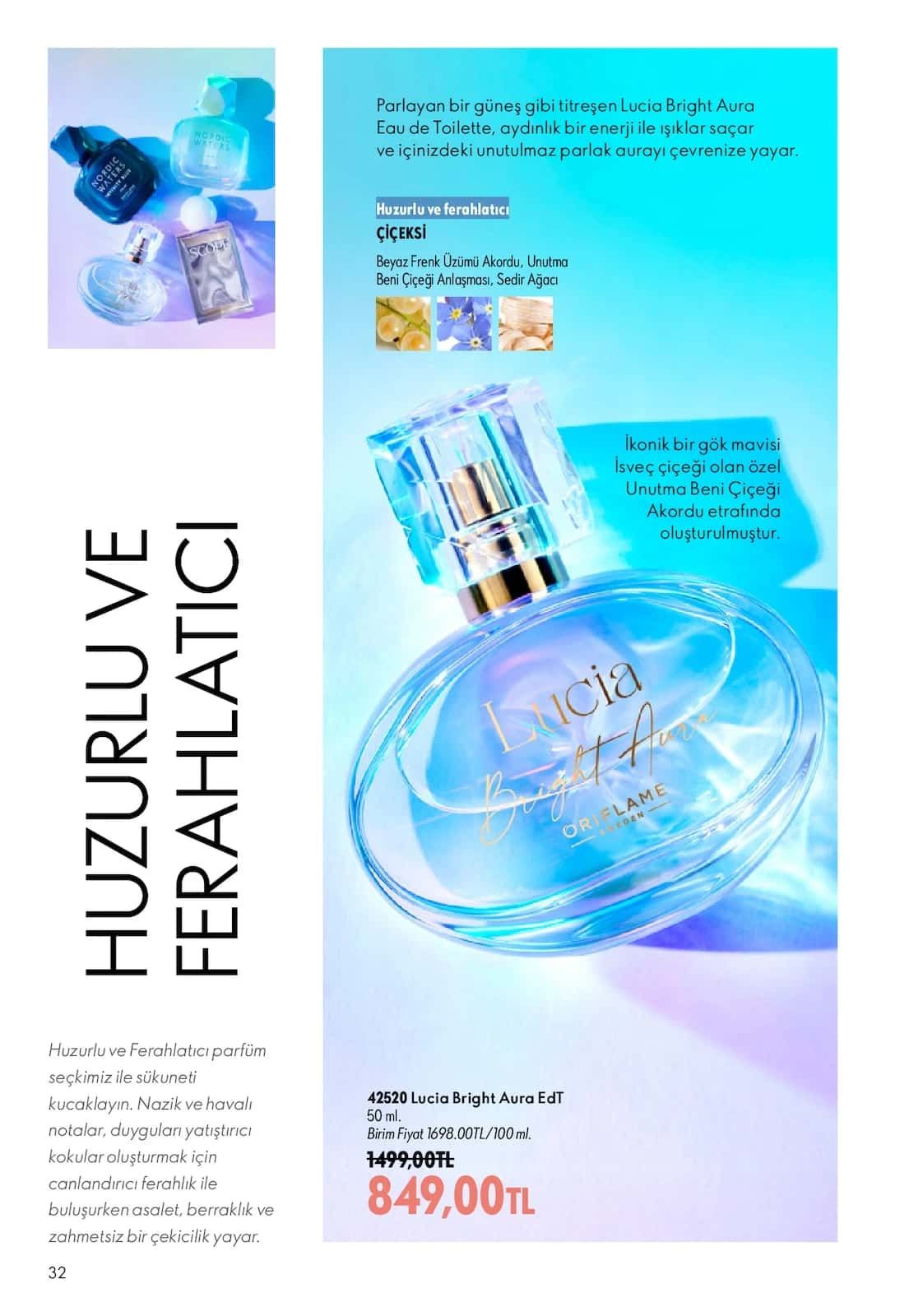 1 Ağustos Oriflame Kataloğu 2026 Sayfa 32
