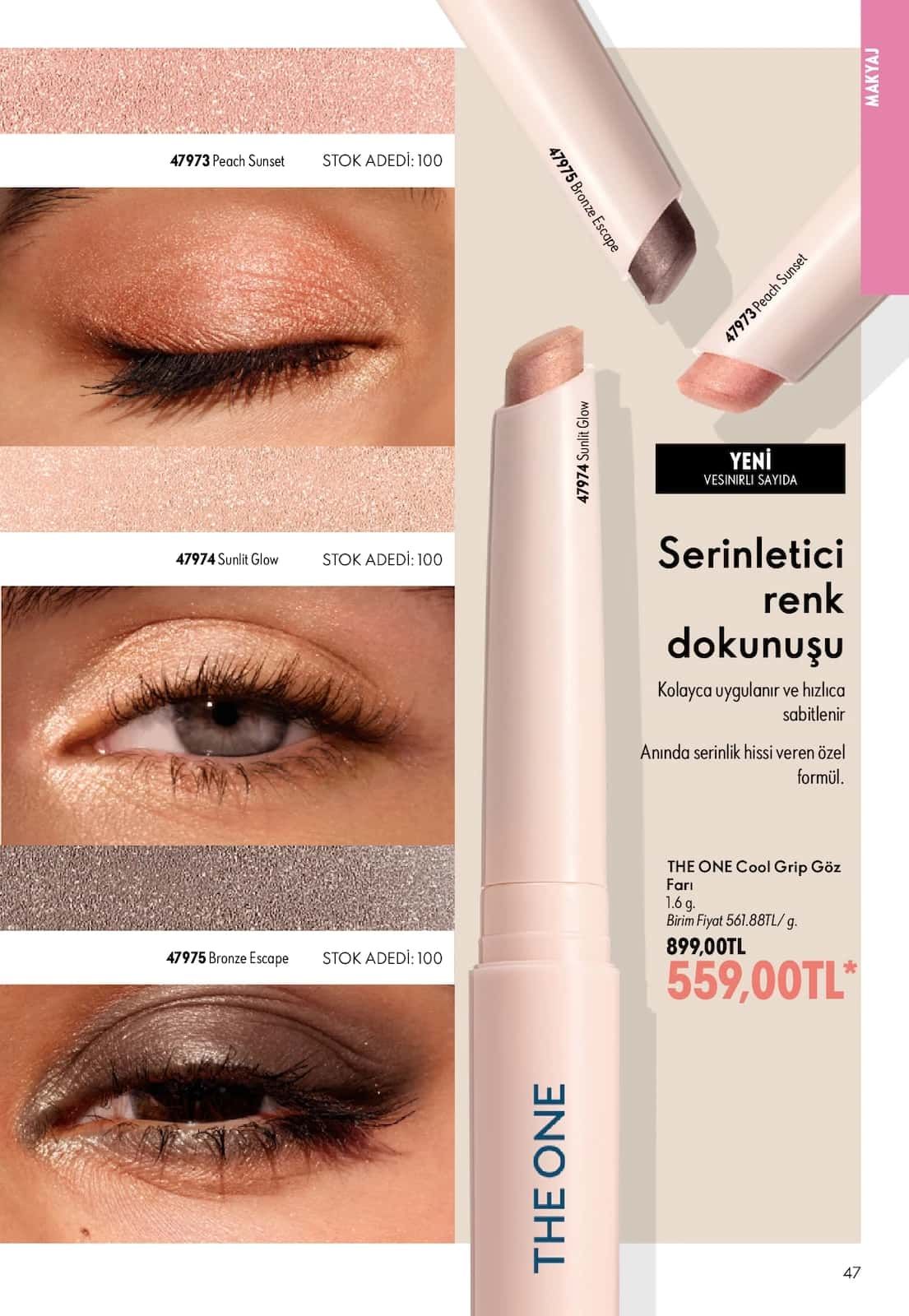 1 Ağustos Oriflame Kataloğu 2026 Sayfa 47