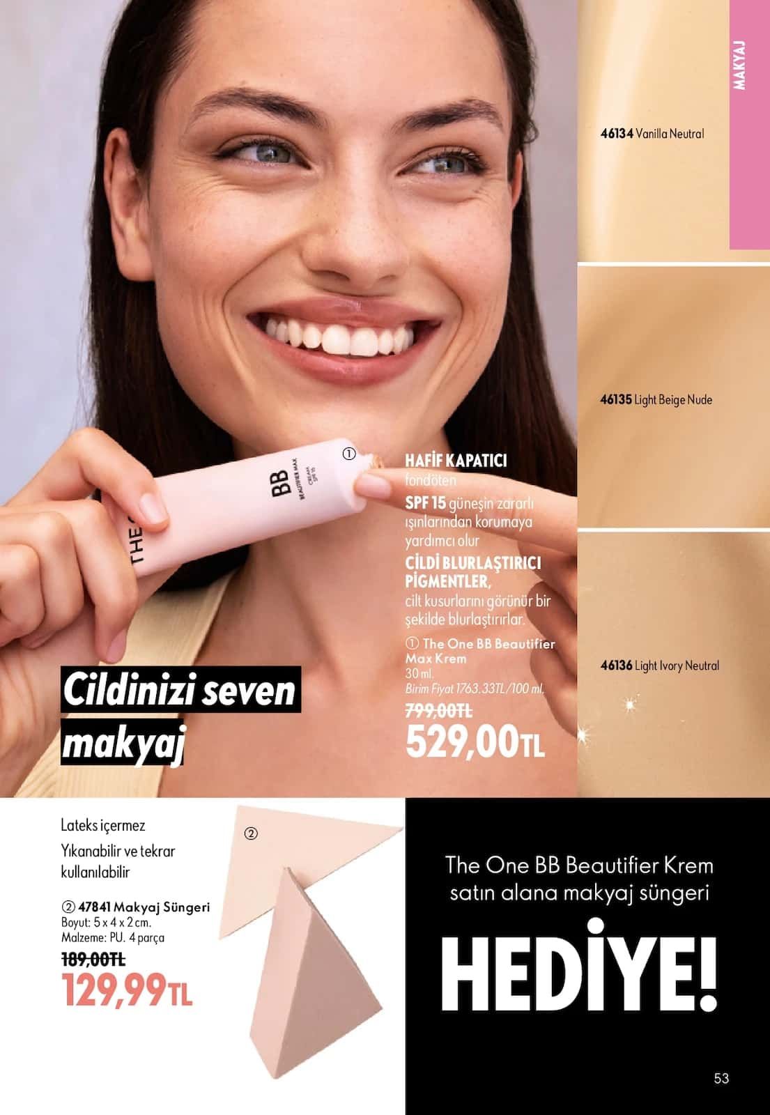 1 Ağustos Oriflame Kataloğu 2026 Sayfa 53