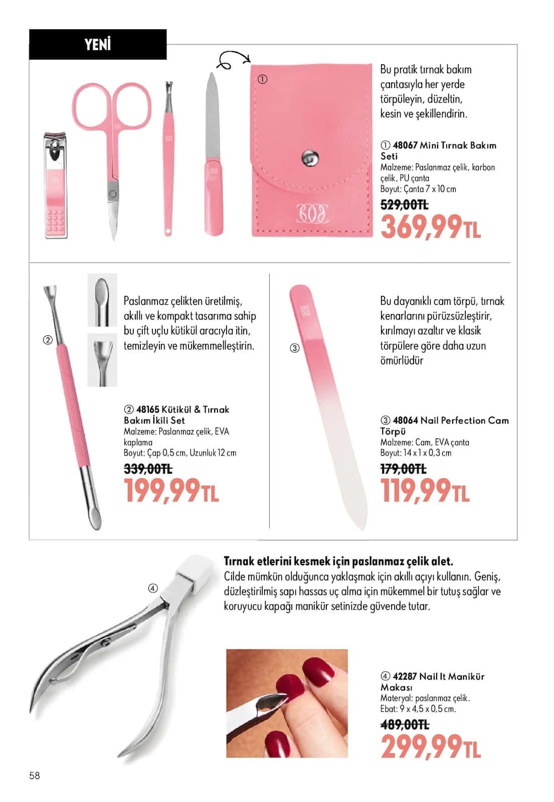 1 Ağustos Oriflame Kataloğu 2026 Sayfa 58