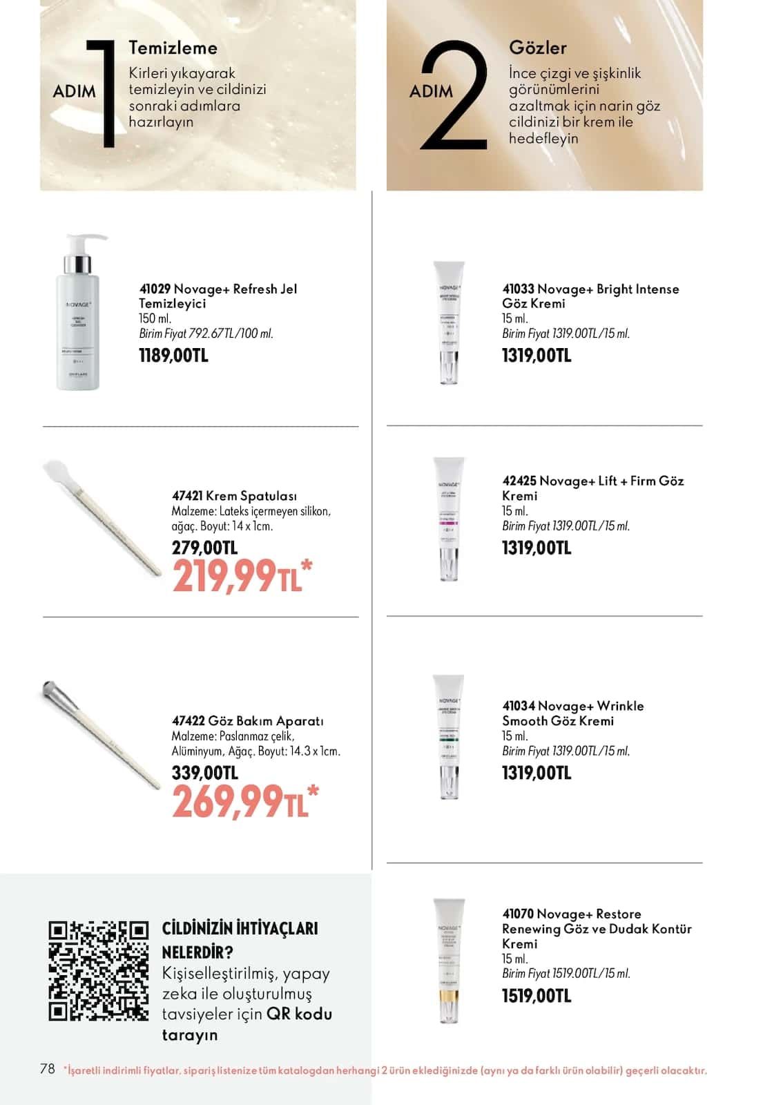 1 Ağustos Oriflame Kataloğu 2026 Sayfa 78