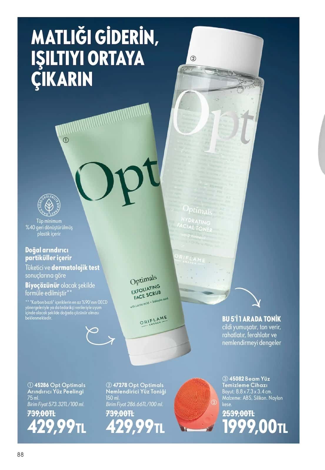 1 Ağustos Oriflame Kataloğu 2026 Sayfa 88