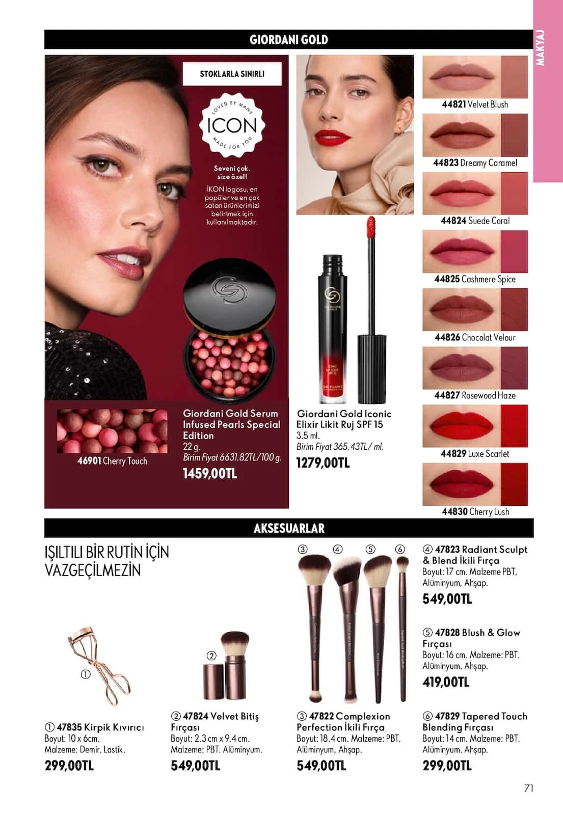 1 Ağustos Oriflame Kataloğu 2026 Sayfa 71