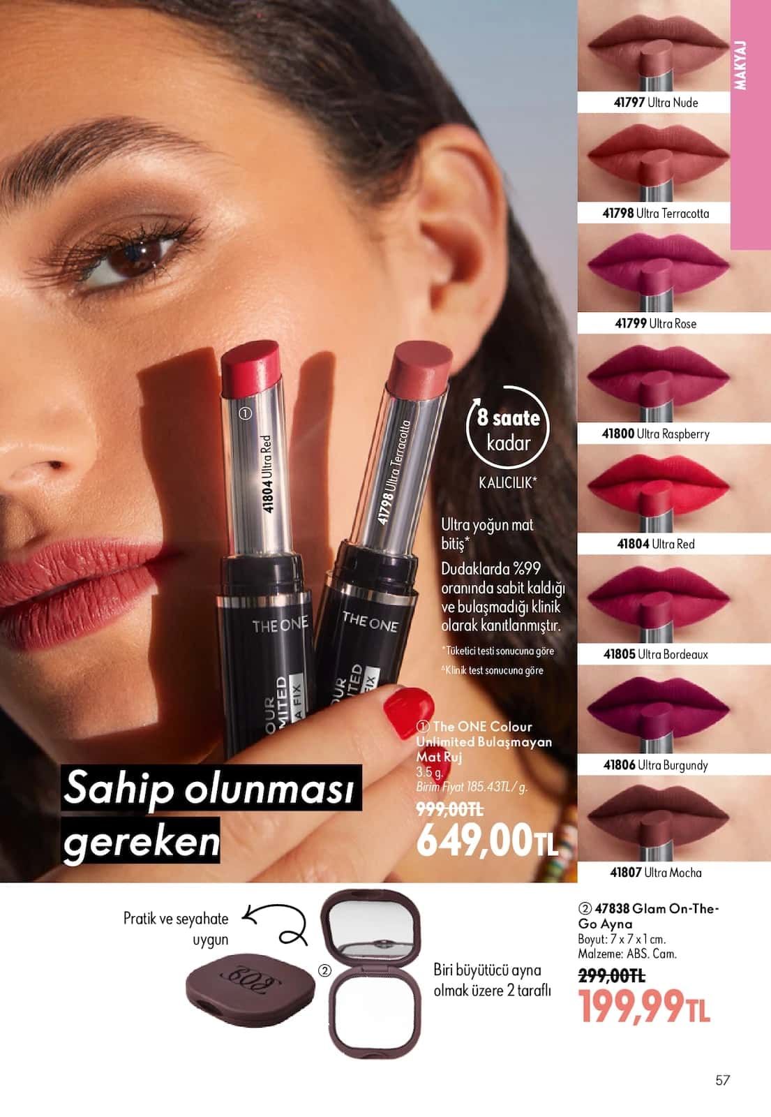 1 Ağustos Oriflame Kataloğu 2026 Sayfa 57